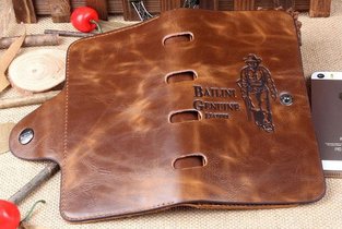 Ковбойский кошелек Bailini Genuine Leather – вещь для настоящих мужчин!