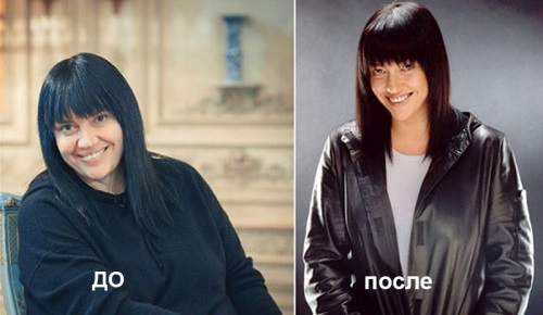Алла Духова: фото до и после